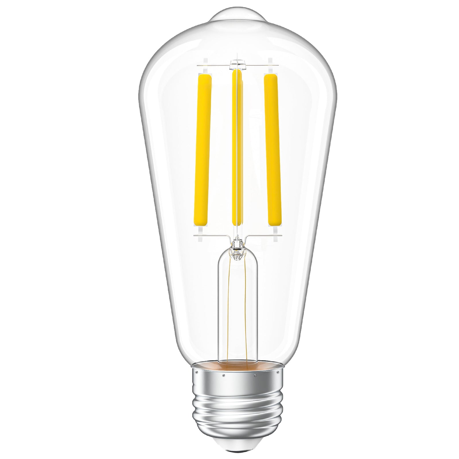 Ultra Brightness ST58 LED Bulb, Filament, 1600 Lumens
