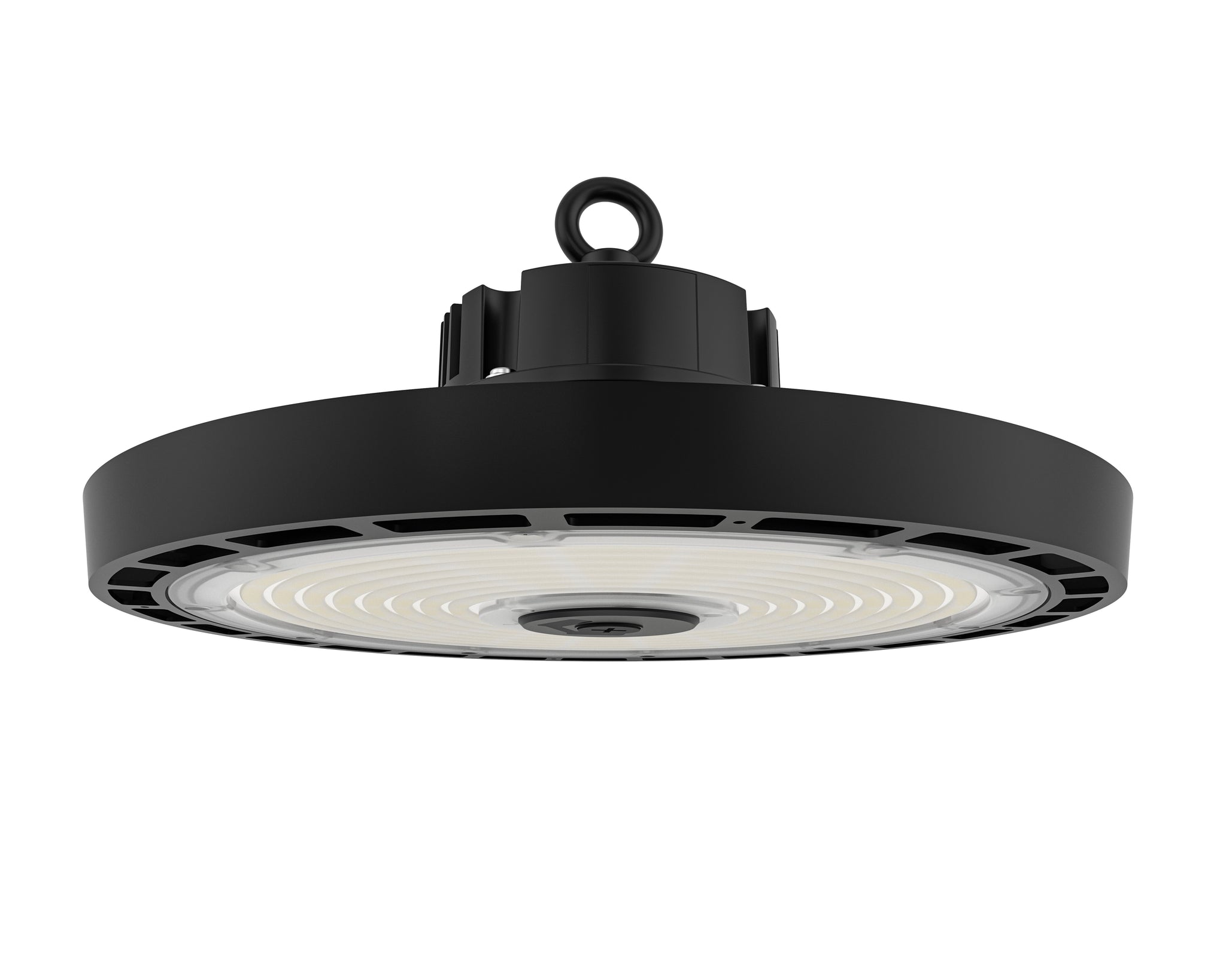 Tunable UFO LED High Bay Light: 150/200/240W, 38400Lm, IP65 Waterproof, Dimmable, Ideal for High Ceiling  4000/5000K Areas - Commercial Shops, Warehouses, Workshops, Factories, Garages